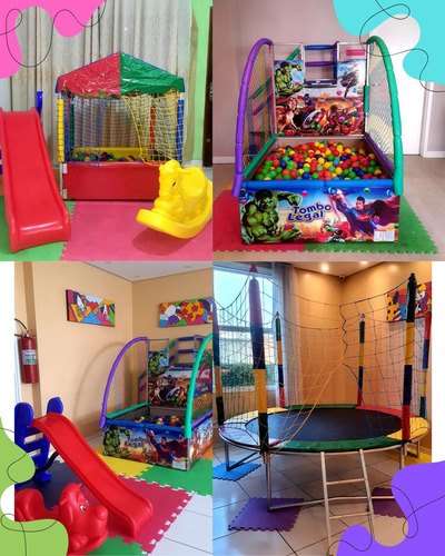 Locação De Brinquedos Piscina De Bolinhas,cama Elástica.....
