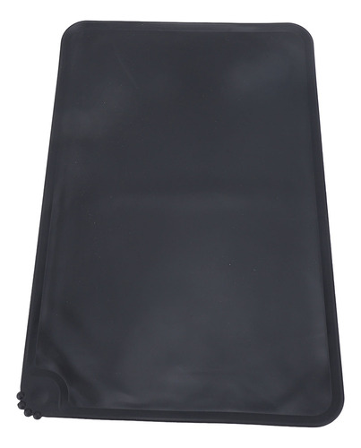 Alfombrilla Antideslizante De Silicona Negra Para Alimentaci