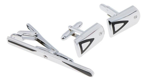 Ba Juego De Gemelos Con Clip Compatible Con Corbata