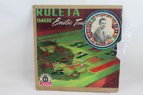 D1892 Emilio Tuero -- Ruleta Tangos Por Emilio Tuero Lp 