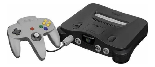 Nintendo 64 Standard cor  preto