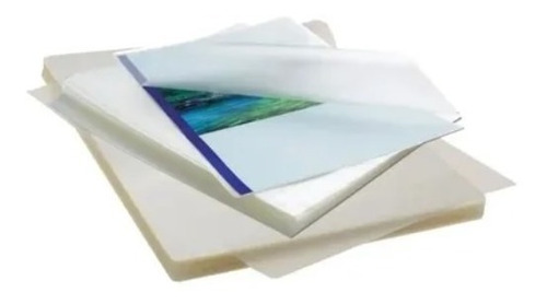 Imagen 2 de 3 de 100 Micas Pro Láminas Doble Termolaminadora Plastificadora