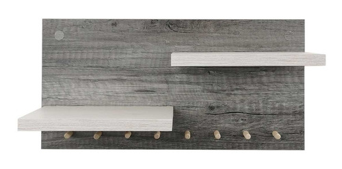 Perchero Organizador Porta Llaves De Pared Melamina Moderno