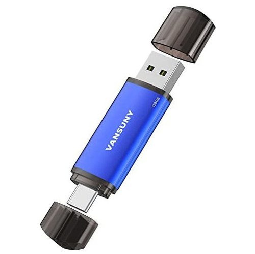 Vansuny 128gb Usb Type-c Flash Drive 2-in-1 Dual Flash Drive