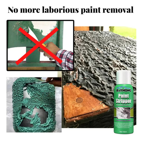 Decapante Pintura Eficiente, Removedor De Pintura* 3 Unidade