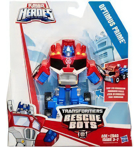 Figura de acción  Optimus Prime Rescue bots B6580 de Hasbro Playskool Heroes