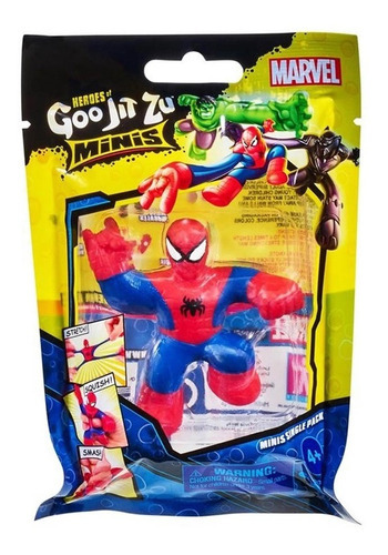 Brinquedo Boneco Goo Jit Zu Minis Marvel Homem Aranha 2692