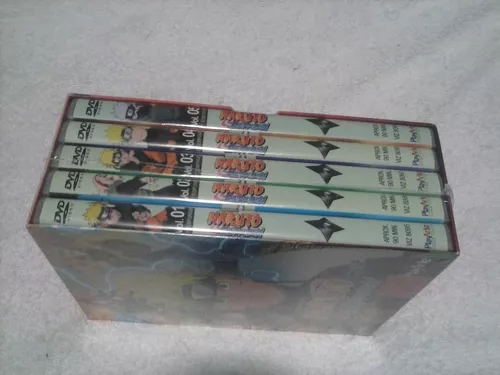 Naruto Shippuden 2ª Temporada Box 1 - 5 Dvds Lacrado