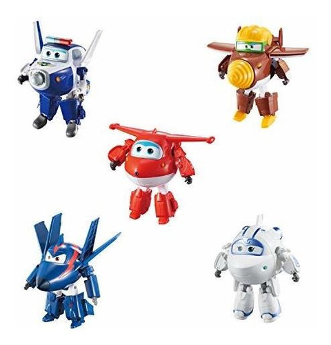 Super Wings 5  Carácteres Transformadores 4-pack , 662fo