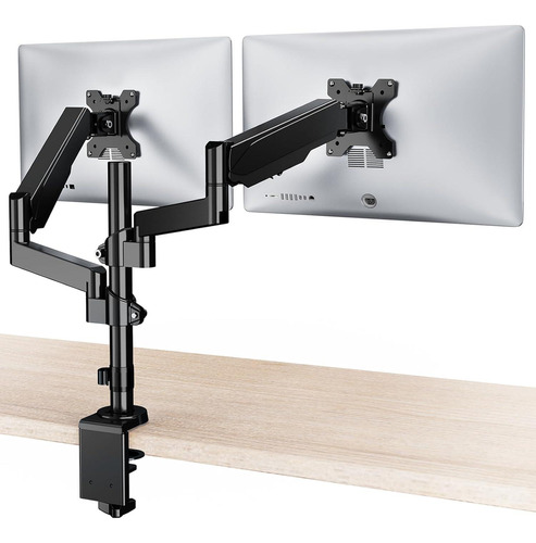 Soporte De Monitor Wali Gsdm002 Premium Dual Lcd Para