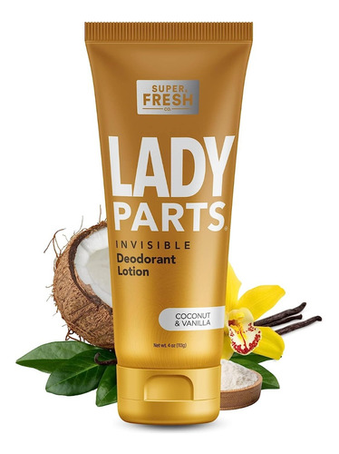Super Fresh Lady Parts Loción Desodorante Para Partes Íntima