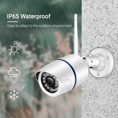 Videovigilancia Wifi Impermeable De 5 Mp Onvif 2.0 Xmeye