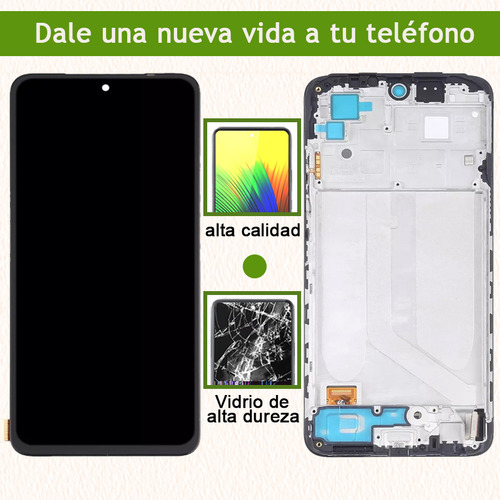 Pantalla Lcd Para Xiaomi Poco M5s 4g Con Marco M2101k7ai M2101k7ag M2101k7bg M2101k7 Jzahin