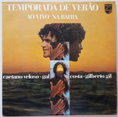 Lp Caetano - Gal - Gil - Temporada De Verão - Ed Original (Usado)