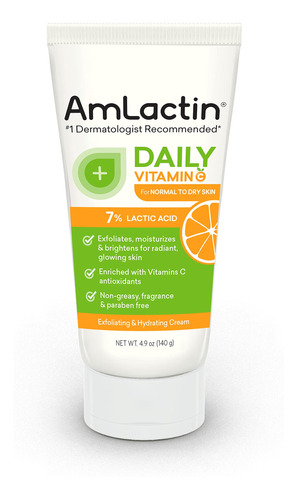 Amlactin Crema Diaria De Vitamina C, Crema Corporal De 4.9 O