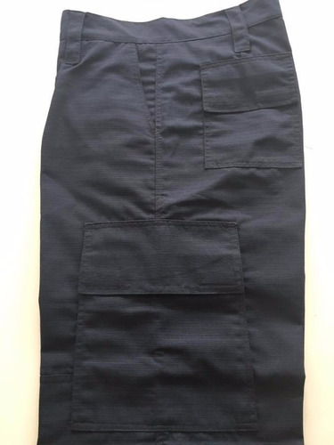 Pantalon De Bombero Ripstop Azul