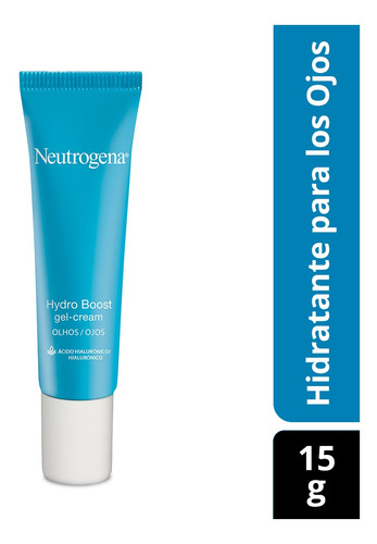 Imagen 3 de 5 de Crema/Gel Gel-Cream Eye Neutrogena Hydro Boost día/noche para piel seca de 15g
