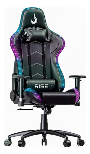 Cadeira Rise Mode Z6 Argb Ajustável Até 120kg Rmcg-06-bk-rgb