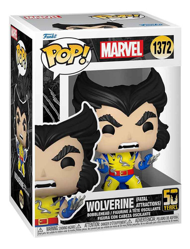 Funko Pop Marvel Ultimate Wolverine Con Adamantium 1372