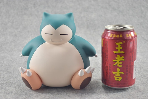 Imagen 4 de 9 de Alcancía De Snorlax Pokemón Original