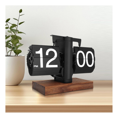 Reloj De Flip, Reloj Retro Retro, Reloj De Flip Automático D