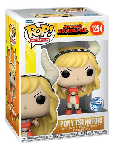 Funko Pop! My Hero Academia Pony Tsunotori 1254 Exclusivo
