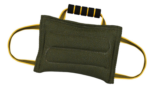 Dog Tug Toy Dog Bit Bit Tug Toy Mording Resistente Verde