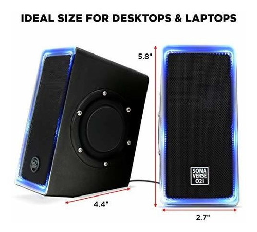Altavoz Escritorio Para Ordenador Portatil Sonaverse O2i