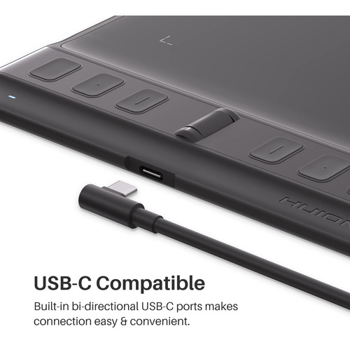 Tableta Digitalizadora Pequeña Huion Inspiroy 2 Con Lápiz Ca