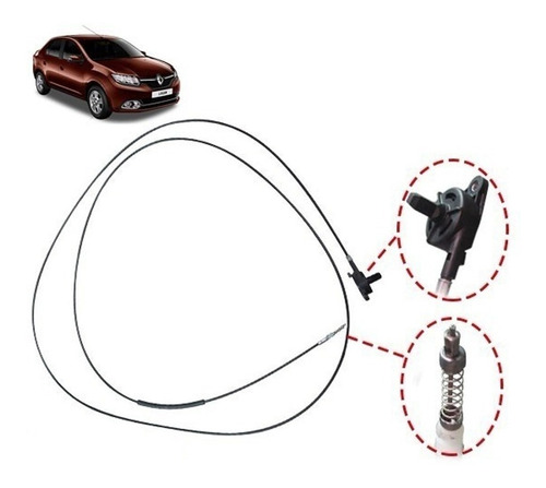 Cable Apertura Tapa Tanque Renault Logan 2 (desde 2014)