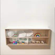 Comprar Mueble Montessori, Biblioteca, Organizador, Madera, Rack
