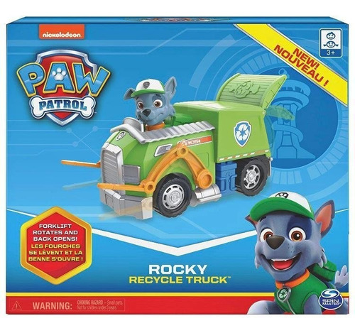 Paw Patrol Carro Verde-rocky