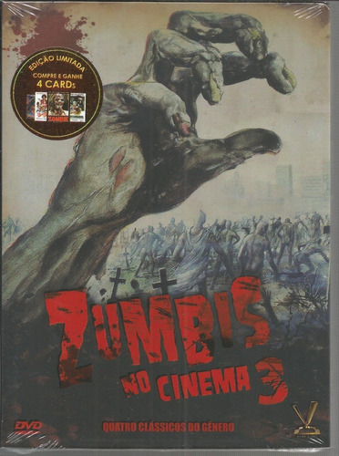 Dvd Zumbis No Cinema 3 - Versatil - Bonellihq L19