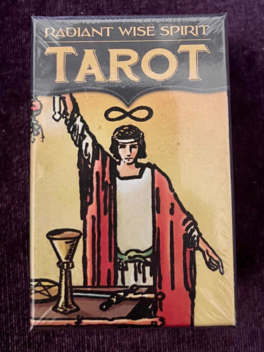 Radiant Wise Spirit Tarot Mini: No, De Rider Waite Colman Smith. Serie No, Vol. No. Editorial Lo Scarabeo, Tapa Blanda, Edición No En Español/inglés/francés/portugués, 2020