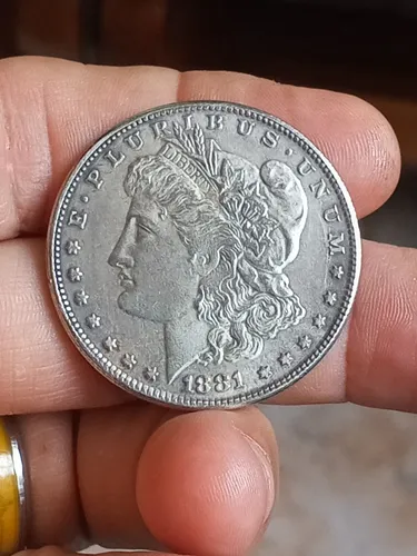 Dólar Morgan De 1881 Usada (Usado)