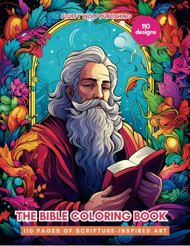 Libro: The Bible Coloring Book:110 Pages Of Scripture-inspir
