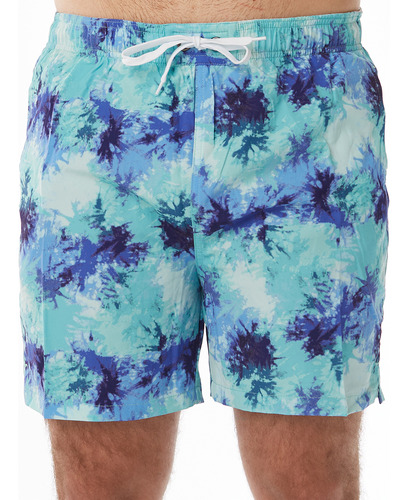 Short De Baño Flash Tulum Malla Verano Original Celeste