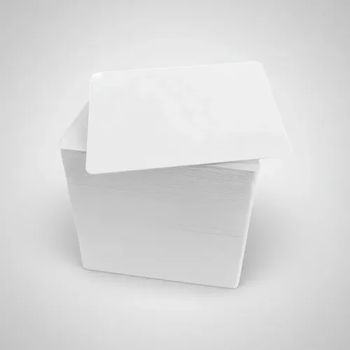 Cartão Pvc Branco Cr-80 86x54x0,76mm Crachás Kit - 600 Un