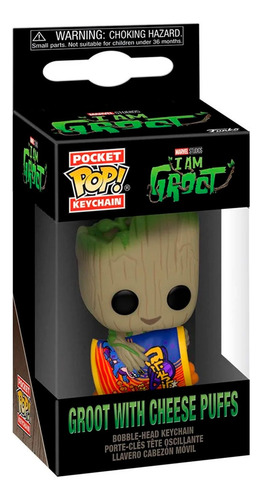 Funko Pop! Keychain Groot Con Bolitas De Queso