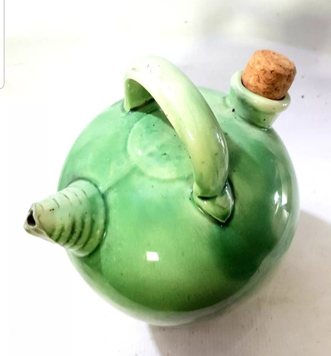 Botijo Botellón De Ceramica De 2 Litros,pico Dañado, Usable (Usado)
