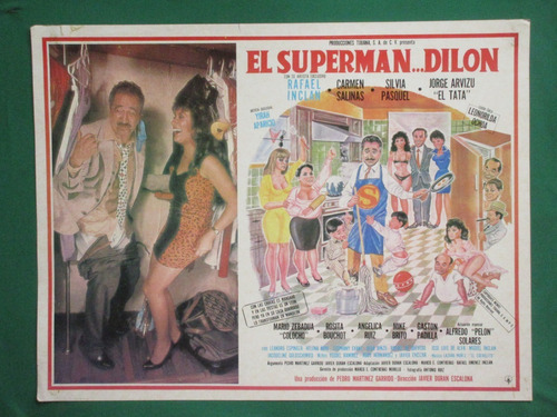 El Superman...dilon Rafael Inclan Sexy-comedia Cartel Cine 1