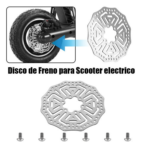 Disco De Freno 140mm Para Scooter Honeywhale Kugoo G2pro