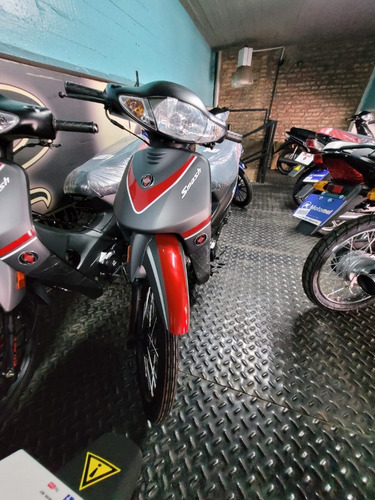 Imagen 5 de 16 de Gilera Smash Base Vs 110 0km Rojo 2023 Ciclomotor Keller