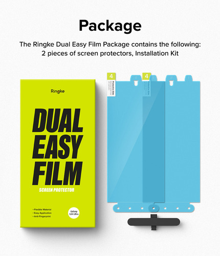 Film Pantalla Para Galaxy S24 Ultra Ringke Dual Easy X2