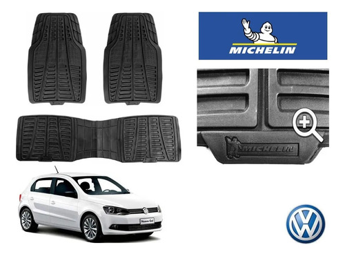 Tapetes Uso Rudo Vw Gol Hb 2015 Michelin Original