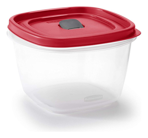 Recipiente 7 Tazas Rojo Racer Con Tapa Ventilada