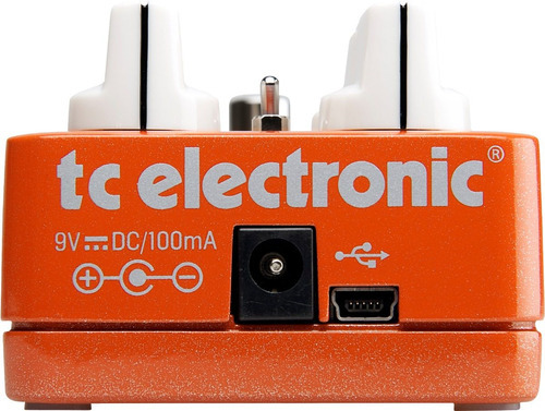 Tc Electronic Shaker Vibrato Color Naranja
