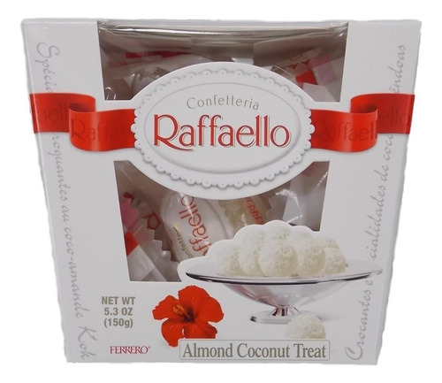 Caja Chocolates Ferrero Raffaello En 6 Estuches Con 150gr