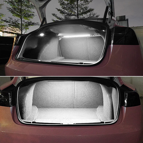 Barras De Luz Led Para Maletero Model 3 2019-2021 (blancas)