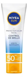 Nivea Sun Protector Solar Facial Control Brillo 50ml
